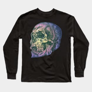 Creepy Skull V2 Long Sleeve T-Shirt